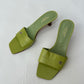 Heeled sandals | Lime