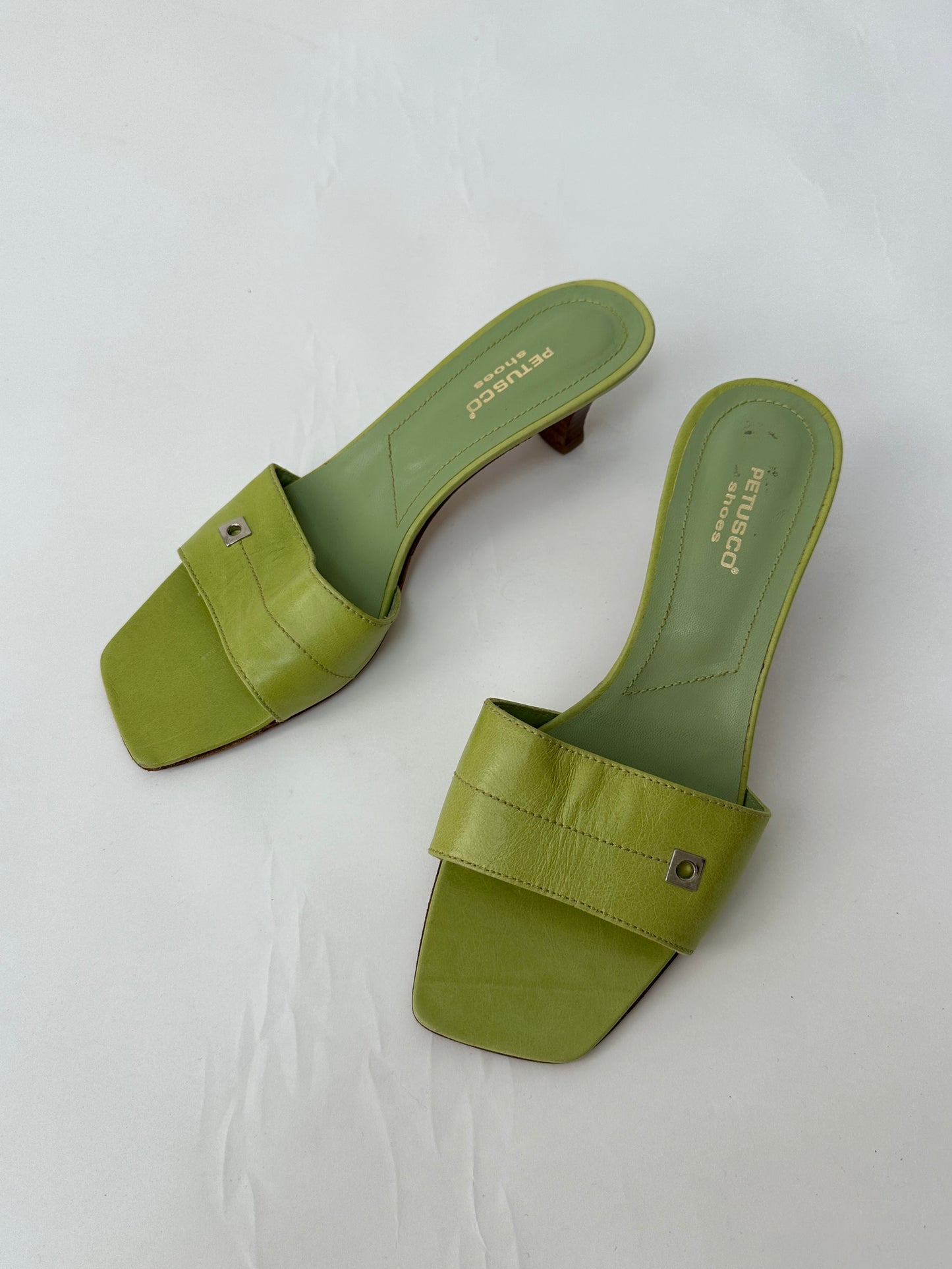 Heeled sandals | Lime