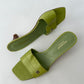 Heeled sandals | Lime