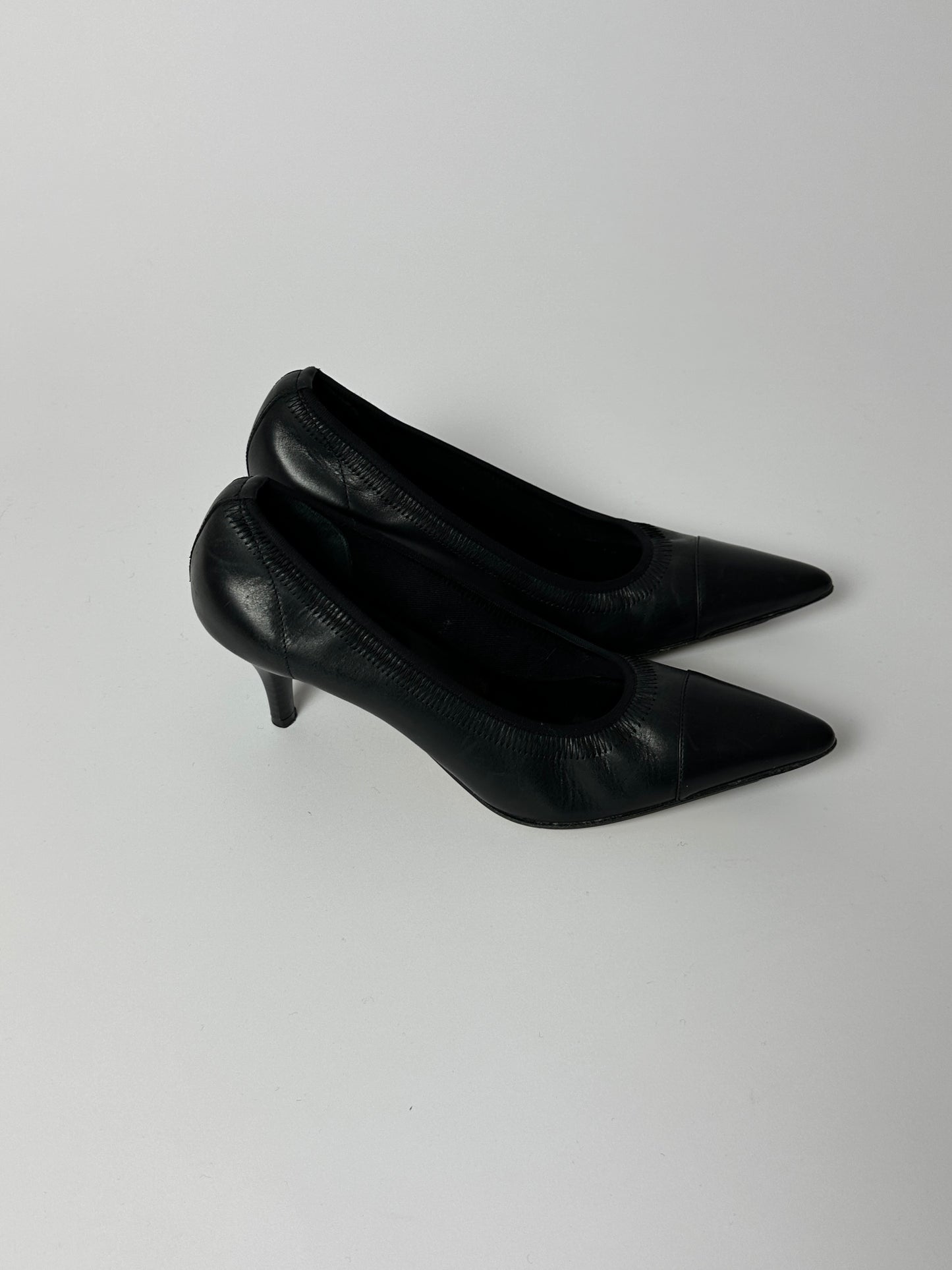 Leather pumps | Black