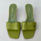 Heeled sandals | Lime