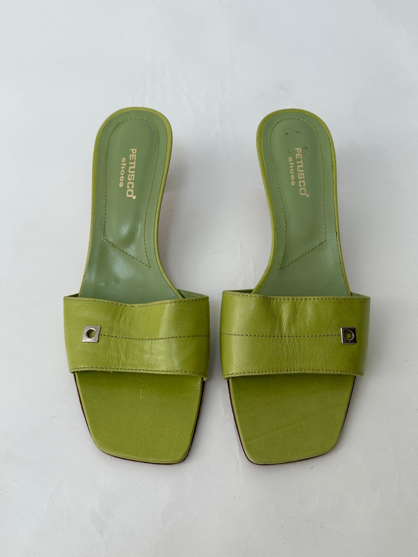 Heeled sandals | Lime