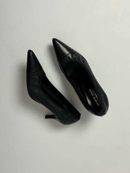 Leather pumps | Black