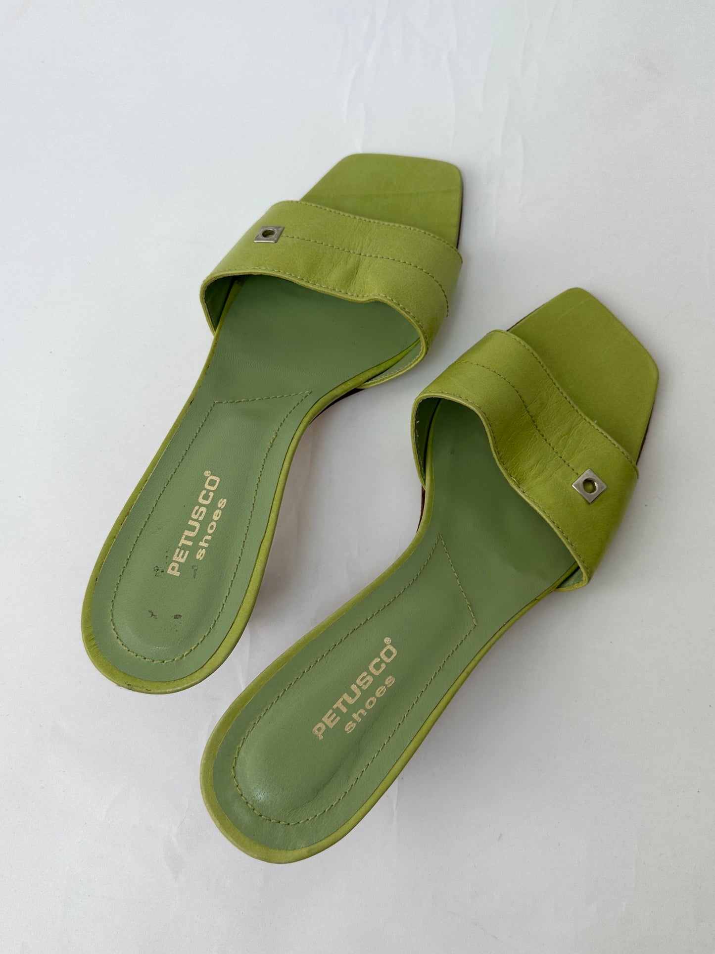 Heeled sandals | Lime