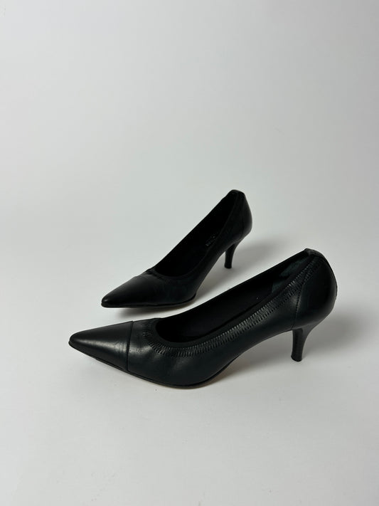 Leather pumps | Black