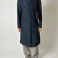 Slim long blazer | Dark blue
