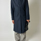 Slim long blazer | Dark blue