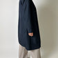 Slim long blazer | Dark blue