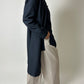 Slim long blazer | Dark blue