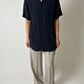 Silk blouse | Dark blue