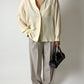 Silk relaxed shirt | Butter