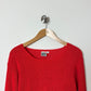 Knitted sweater | Bright Red