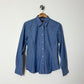 Slim striped shirt | Blue / white