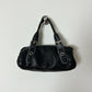 Leather hand bag | Black