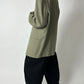 Oversized wool blend blazer | Soft green