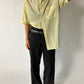 Oversized shirt | Soft yellow