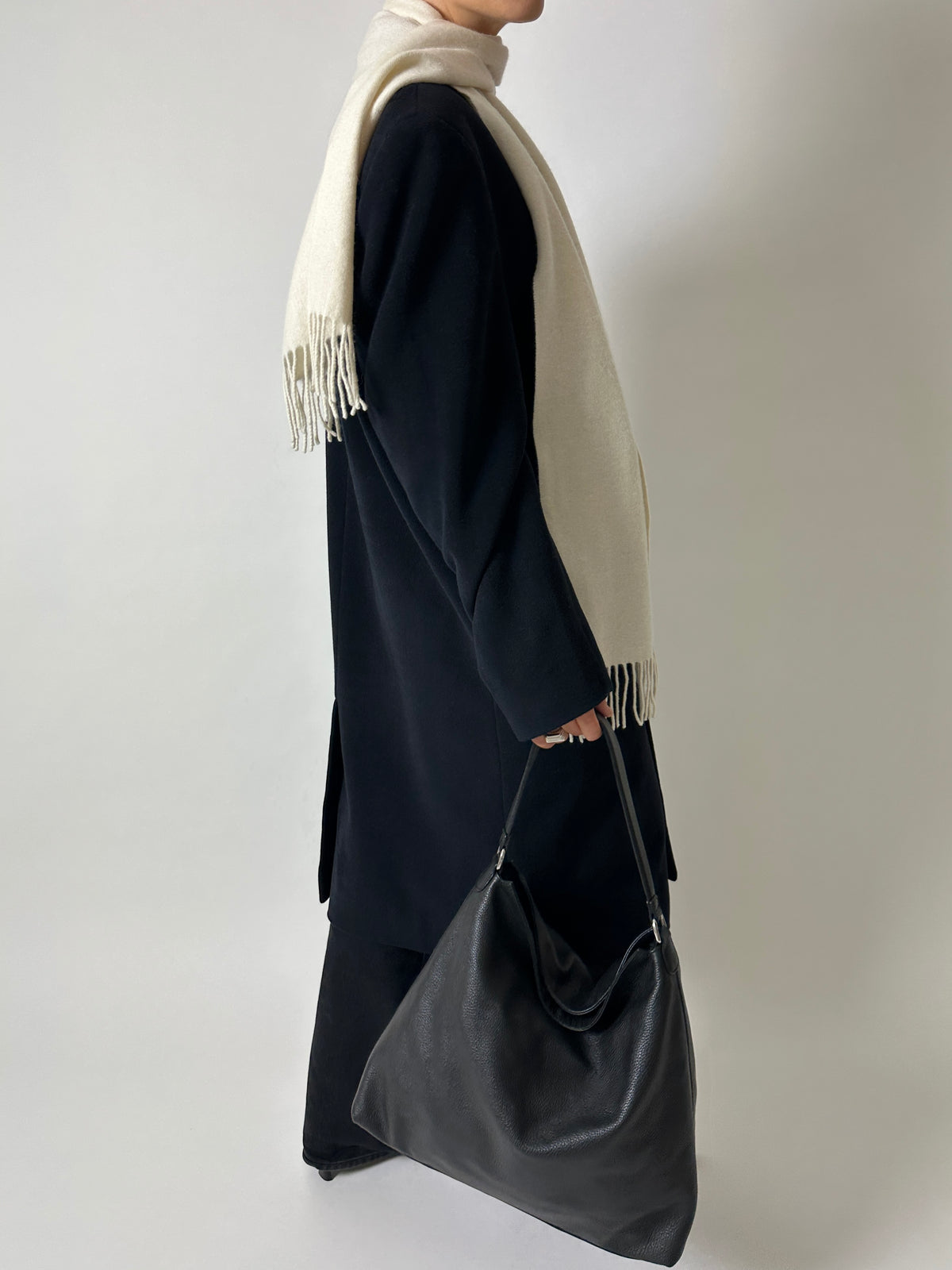 Wool scarf | Off-white