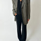 Zip sleeveless vest | Black
