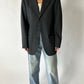 Oversized blazer | Dark grey