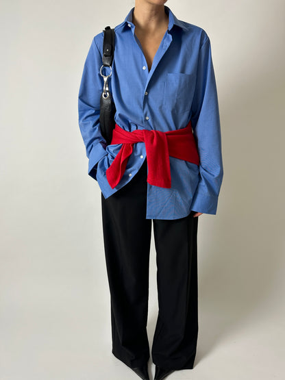 Classic cotton shirt | Blue