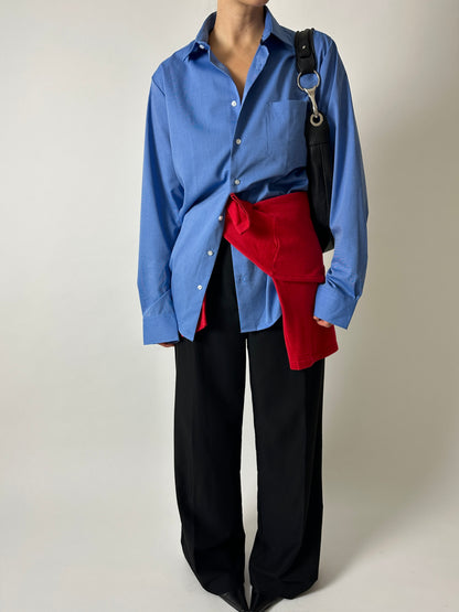 Classic cotton shirt | Blue