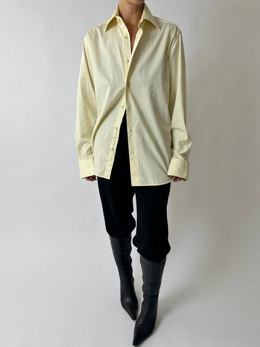 Relaxed fit cotton shirt | Soft Butter