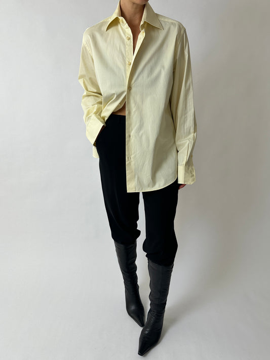 Relaxed fit cotton shirt | Soft Butter
