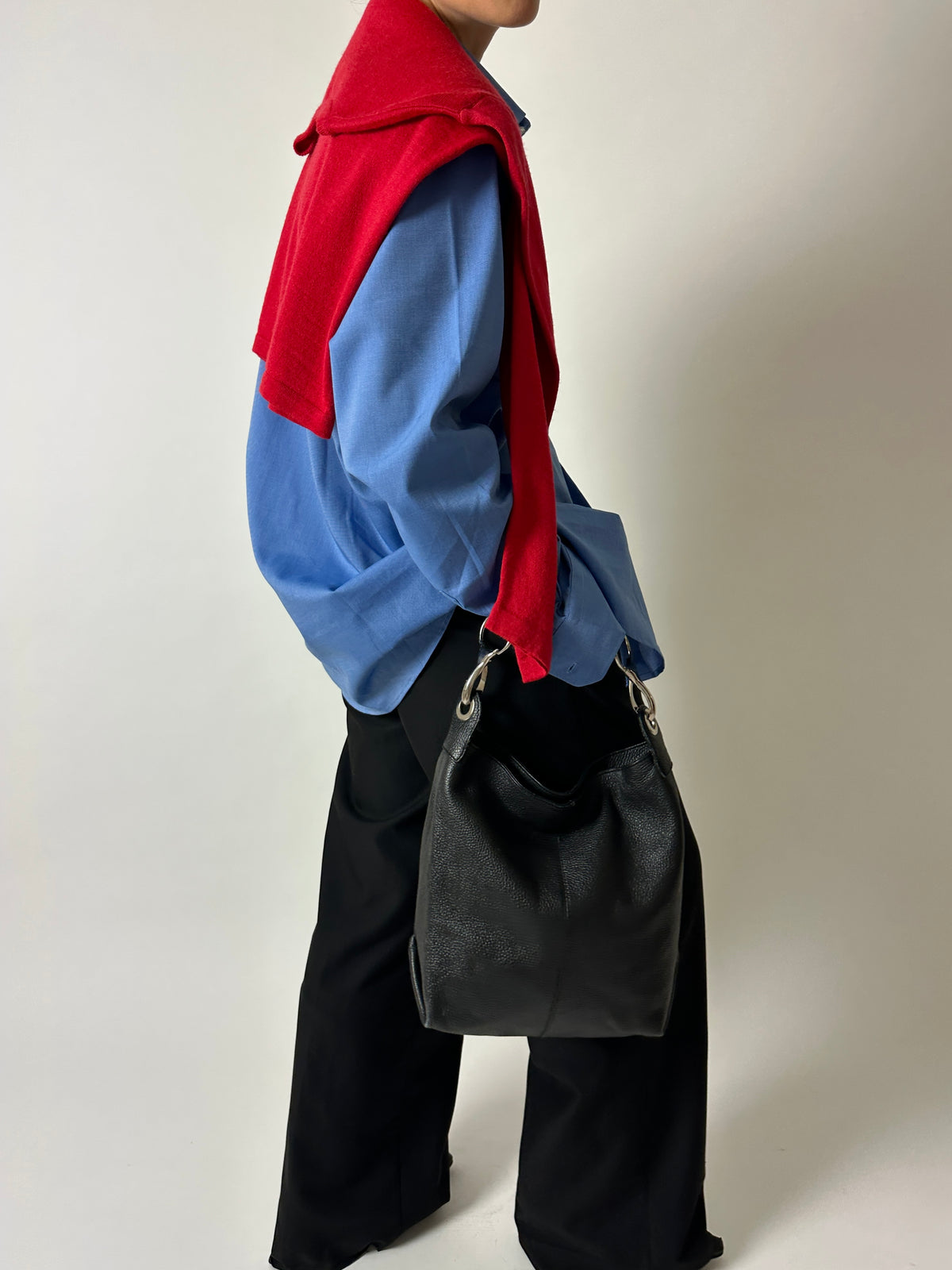Wool sweater | Red