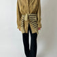 Suede shirt jacket | Camel beige