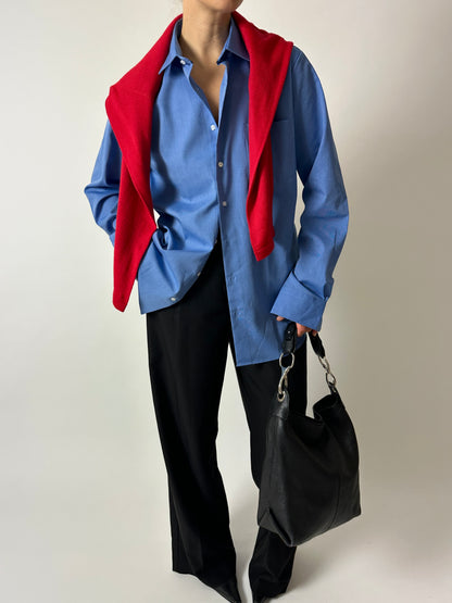 Classic cotton shirt | Blue