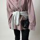 Oversized striped shirt | Multi color