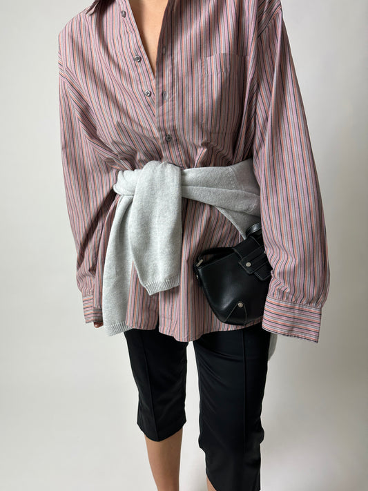 Oversized striped shirt | Multi color