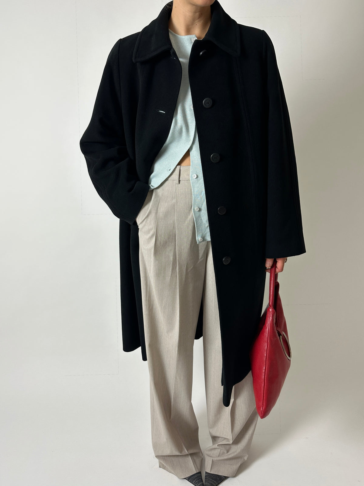 Wool cardigan | Ecru