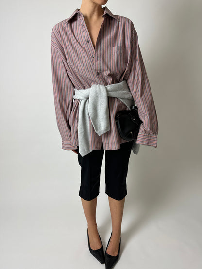 Oversized striped shirt | Multi color
