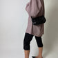 Leather shoulder bag | Black