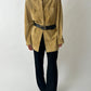 Suede shirt jacket | Camel beige