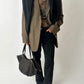 Sheer top | Taupe / Beige