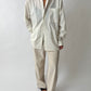 Relaxed fit cotton shirt | Soft Ecru