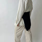 Relaxed fit cotton shirt | Soft Ecru
