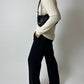 Fine knitted sweater | Soft butter