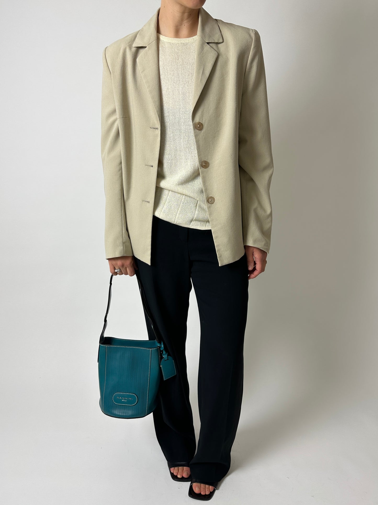 Fine knitted sweater | Soft butter