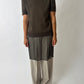 Knitted top | Dark brown