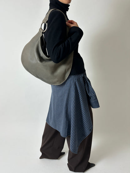 Flanel checked shirt | Blue / Grey