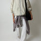 Vintage windbreaker jacket | Soft ecru