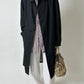 Long Mac coat | Black