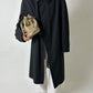 Long Mac coat | Black