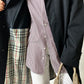 Long Mac coat | Black