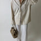 Cotton relaxed shirt | Soft Ecru