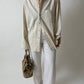 Cotton relaxed shirt | Soft Ecru