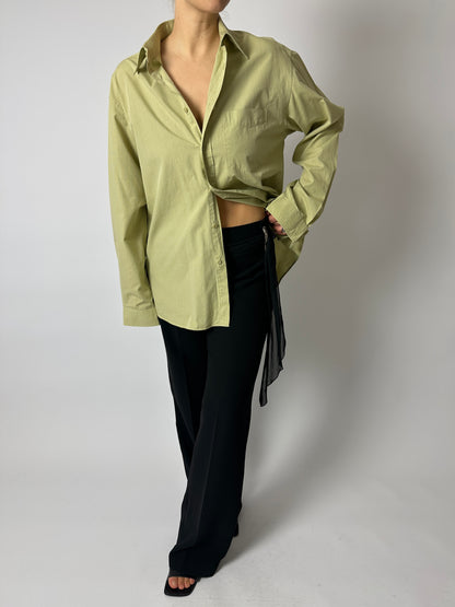 Classic cotton shirt | Soft Olive